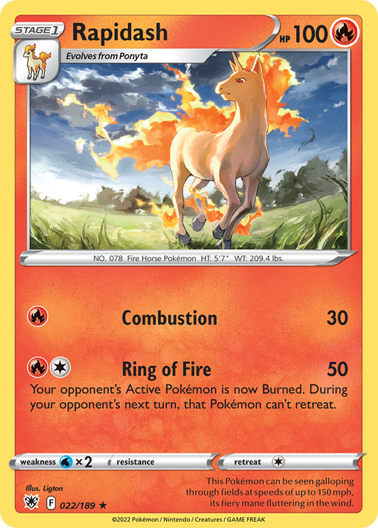 Rapidash 22 - Astral Radiance