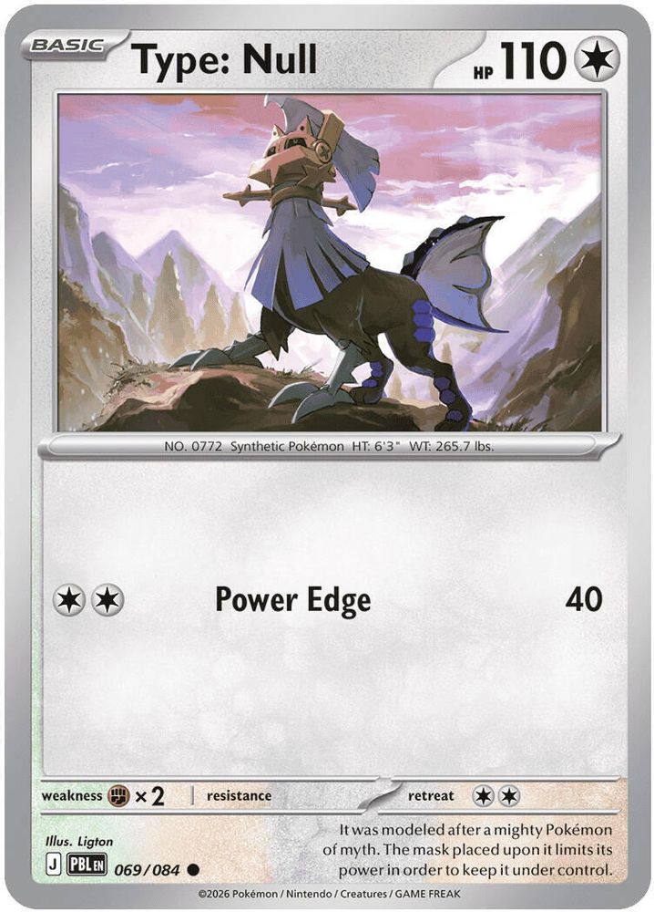Type: Null 069/084 - Pitch Black