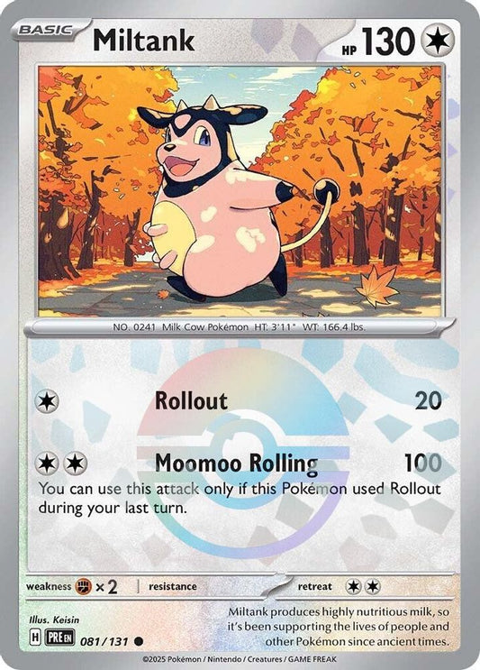 Miltank (Poke Ball Pattern) 81 - Prismatic Evolutions
