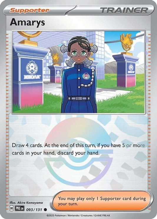 Amarys (Poke Ball Pattern) 93 - Prismatic Evolutions