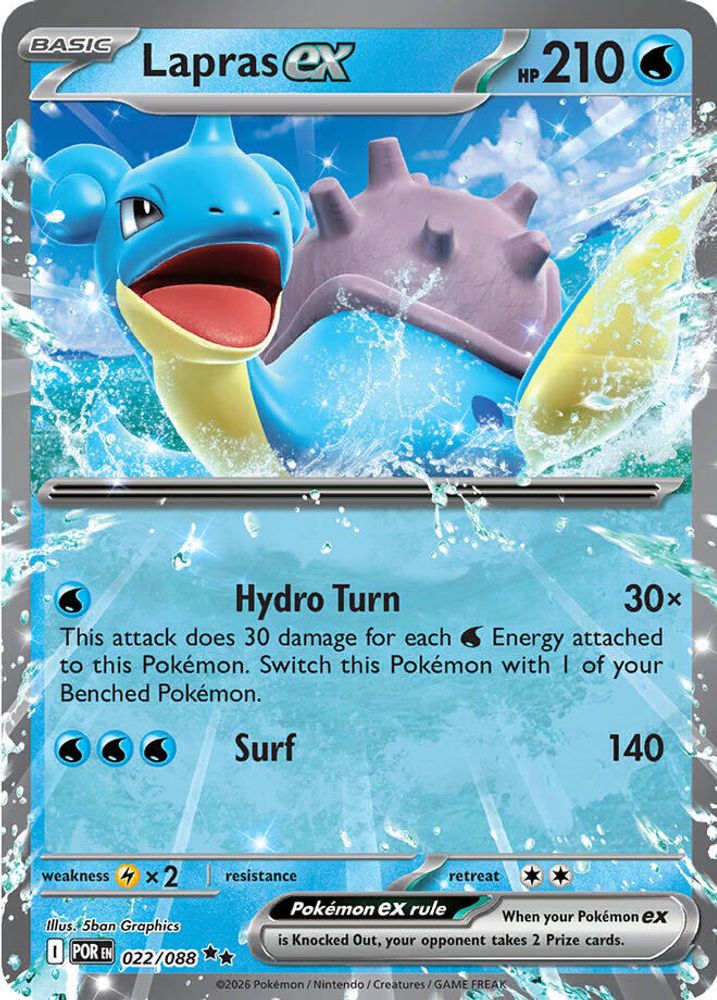 Lapras ex 022/088 - Perfect Order
