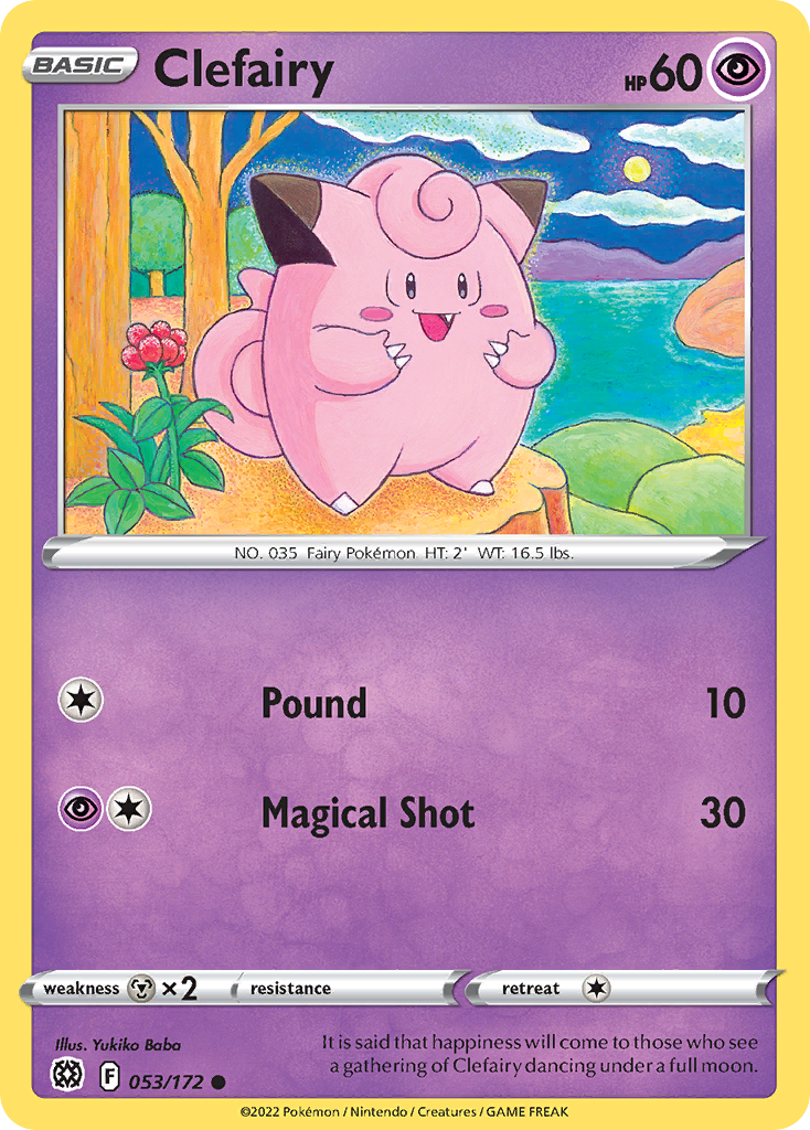 Clefairy 53 - Brilliant Stars