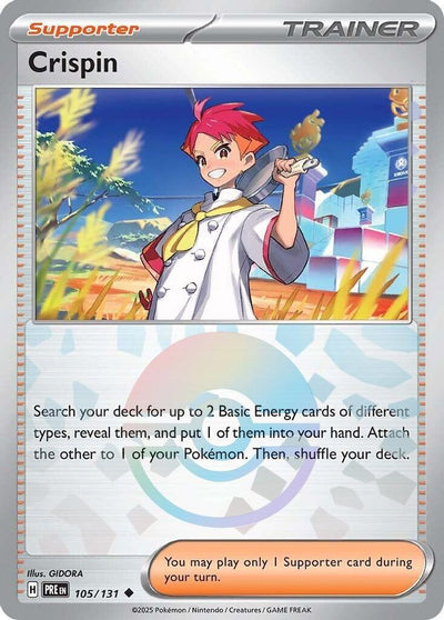Crispin (Poke Ball Pattern) 105 - Prismatic Evolutions