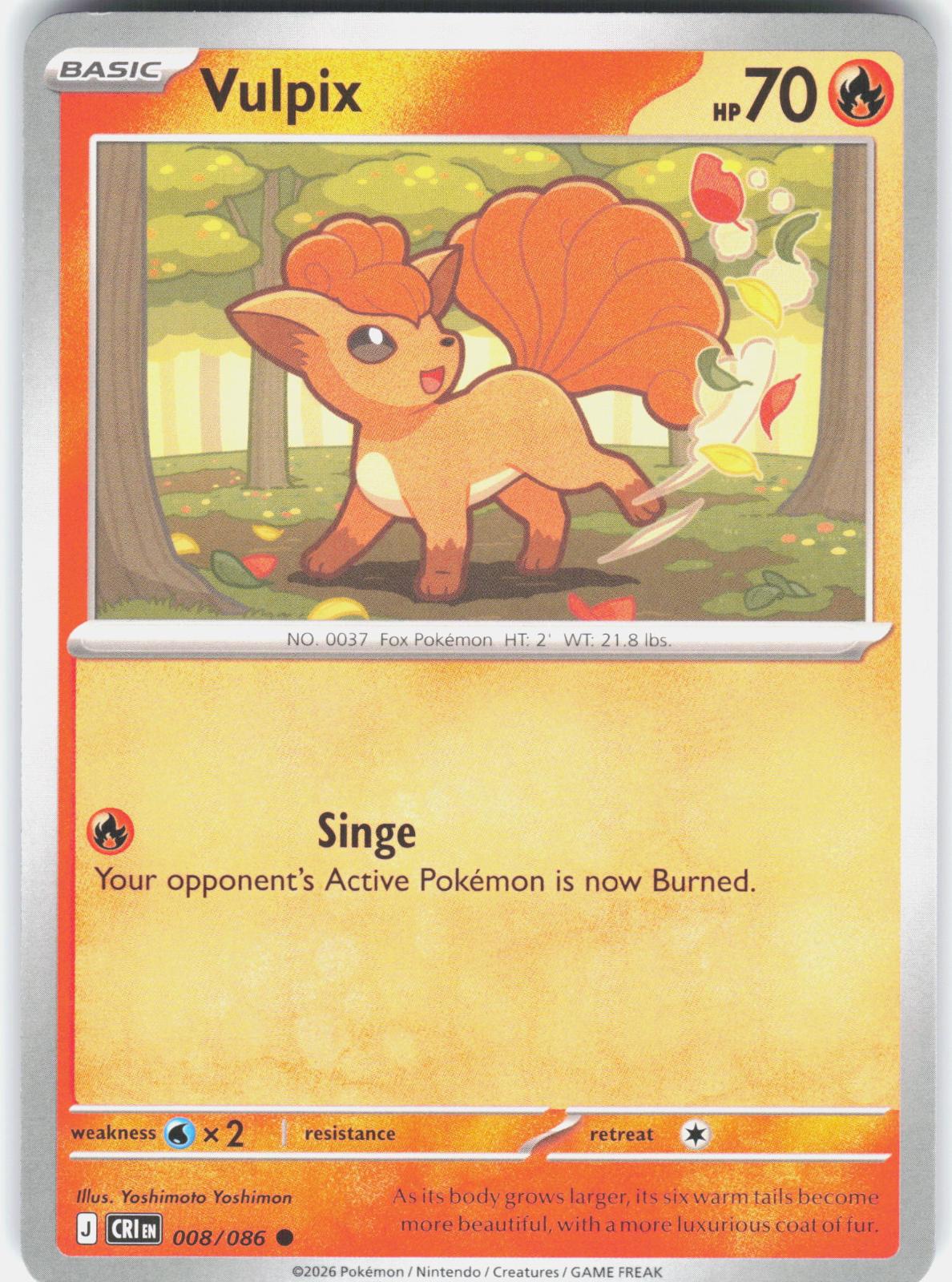 Vulpix 8 - Chaos Rising