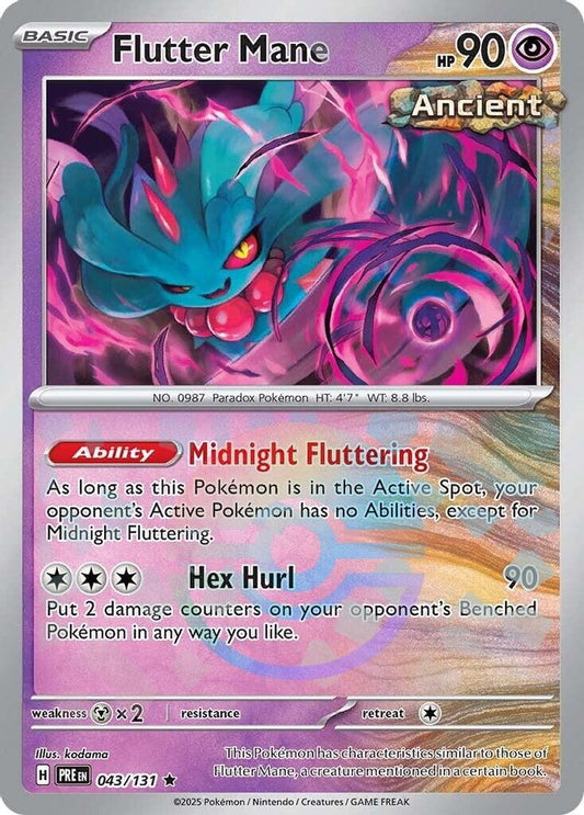 Flutter Mane (Poke Ball Pattern) 43 - Prismatic Evolutions