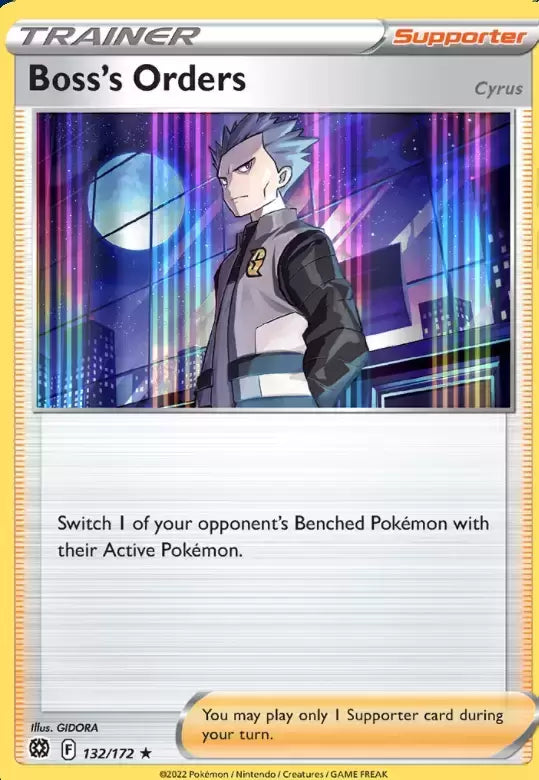 Boss's Orders Holo Rare 132 - Brilliant Stars