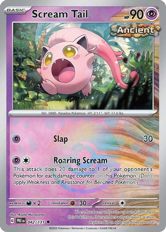 Scream Tail (Poke Ball Pattern) 42 - Prismatic Evolutions