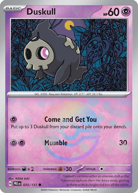 Duskull (Poke Ball Pattern) 35 - Prismatic Evolutions