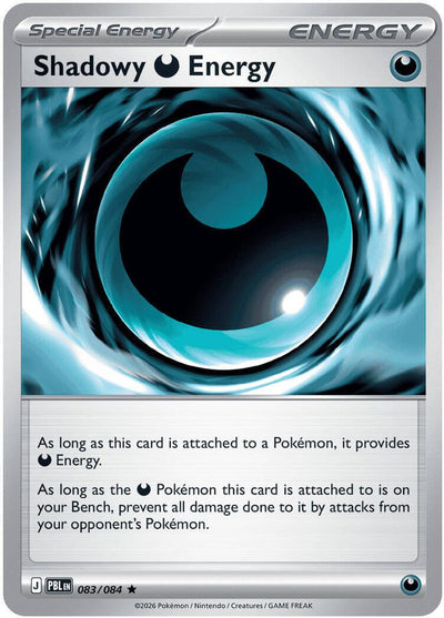 Shadowy Darkness Energy 083/084 Holo - Pitch Black