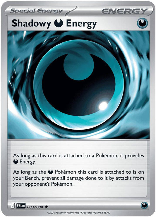 Shadowy Darkness Energy 083/084 Holo - Pitch Black
