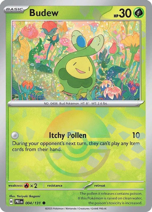 Budew (Poke Ball Pattern) 4 - Prismatic Evolutions