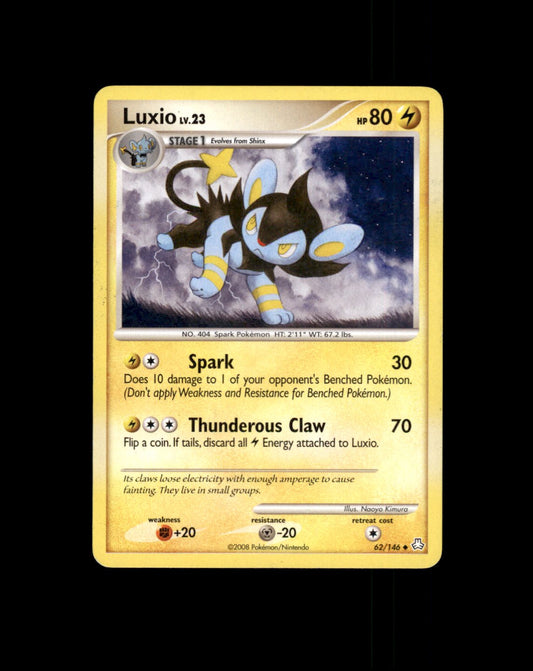 *SE BILDE FOR TILSTAND* Luxio #62 Pokemon Legends Awakened Pokesingles