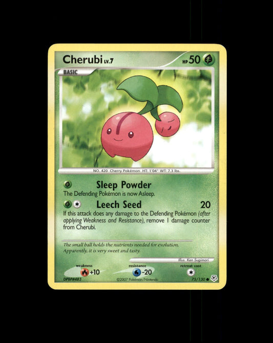 *SE BILDE FOR TILSTAND* Cherubi #75 Pokemon Diamond & Pearl Pokesingles