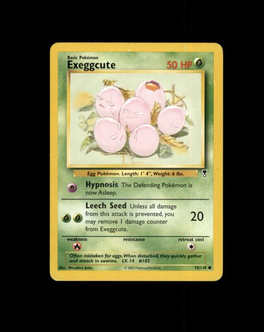 *SE BILDE FOR TILSTAND* Exeggcute #75 Pokemon Legendary Collection Pokesingles