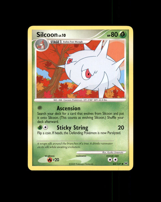 *SE BILDE FOR TILSTAND* Silcoon #63 Pokemon Platinum Pokesingles