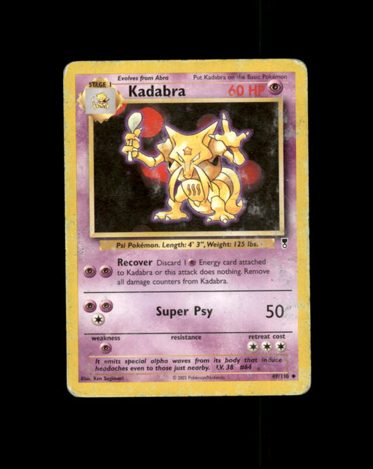 *SE BILDE FOR TILSTAND* Kadabra #49 Pokemon Legendary Collection Pokesingles