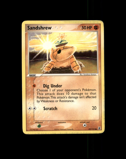 *SE BILDE FOR TILSTAND* Sandshrew #82 Pokemon Delta Species Pokesingles