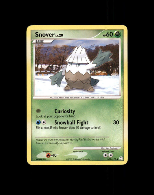 *SE BILDE FOR TILSTAND* Snover #101 Pokemon Mysterious Treasures Pokesingles