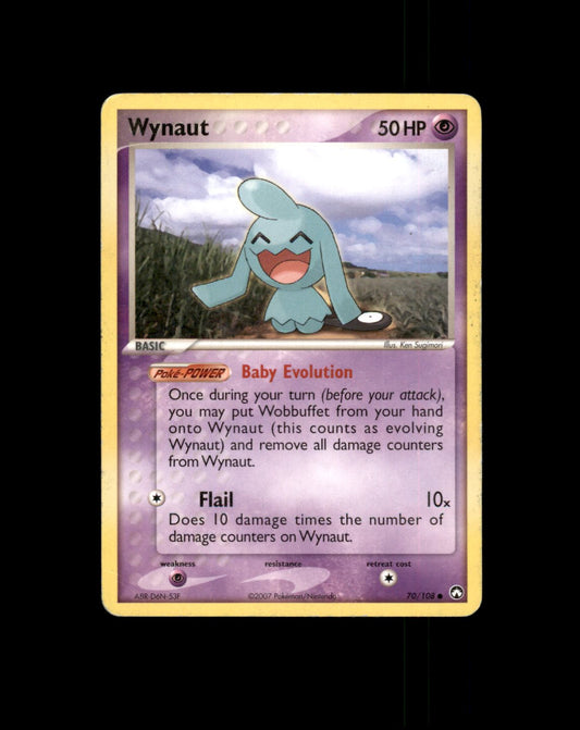 *SE BILDE FOR TILSTAND* Wynaut #70 Pokemon Power Keepers Pokesingles