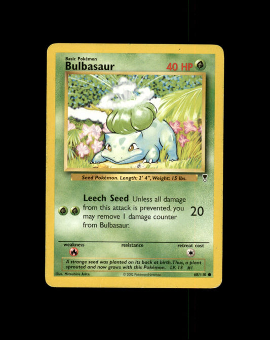 *SE BILDE FOR TILSTAND* Bulbasaur #68 Pokemon Legendary Collection Pokesingles