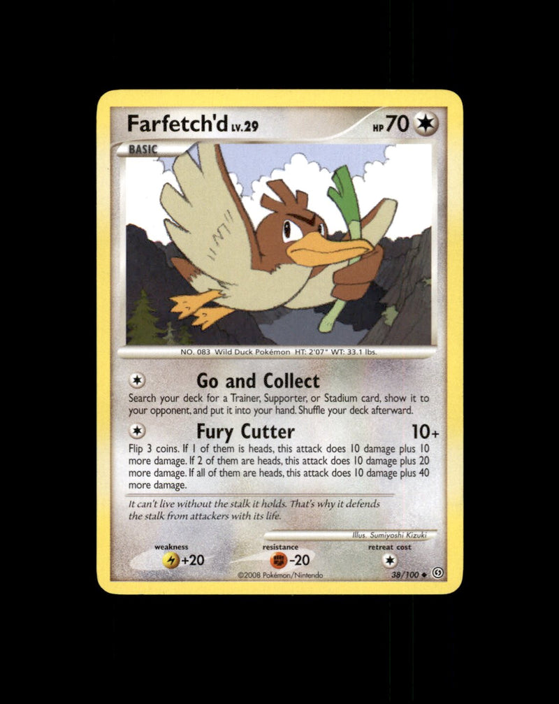 *SE BILDE FOR TILSTAND* Farfetch'd #38 Pokemon Stormfront Pokesingles