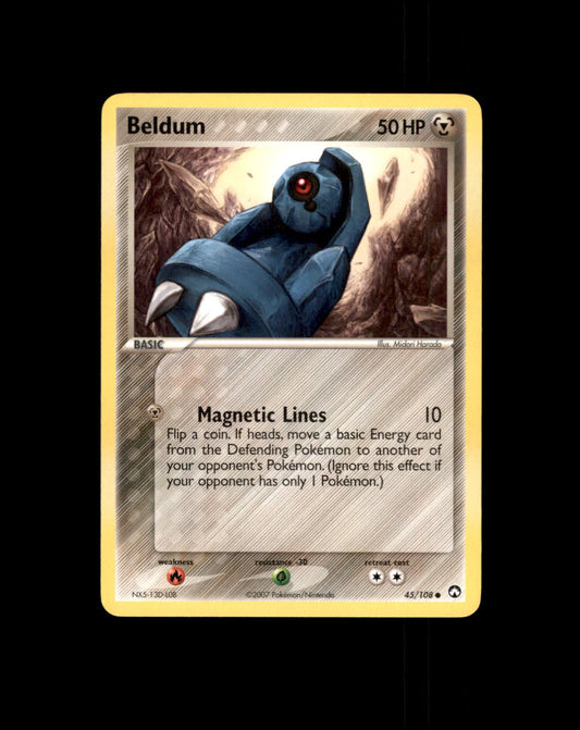 *SE BILDE FOR TILSTAND* Beldum #45 Pokemon Power Keepers Pokesingles