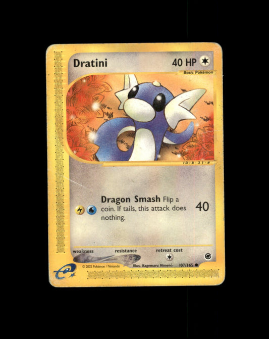 *SE BILDE FOR TILSTAND* Dratini #107 Pokemon Expedition Pokesingles