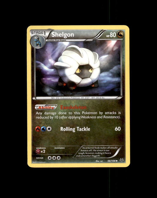 *SE BILDE FOR TILSTAND* Shelgon #56 Pokemon Roaring Skies Pokesingles