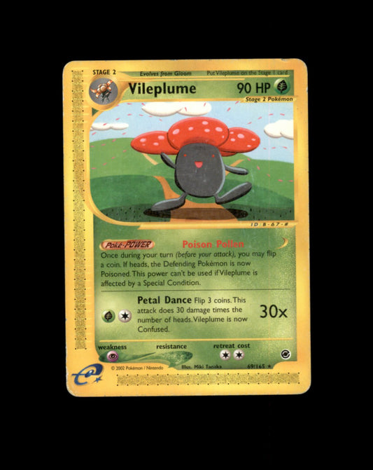 *SE BILDE FOR TILSTAND* Vileplume #69 Pokemon Expedition Pokesingles