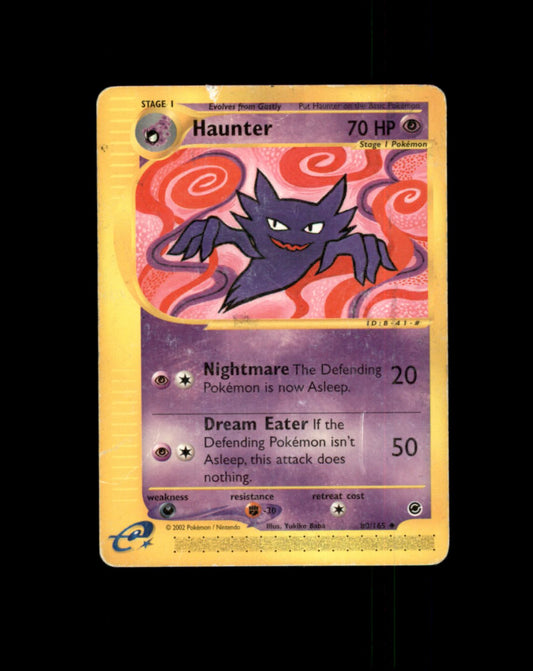 *SE BILDE FOR TILSTAND* Haunter #80 Pokemon Expedition Pokesingles