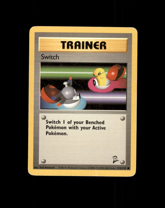 *SE BILDE FOR TILSTAND* Switch #123 Pokemon Base Set 2 Pokesingles
