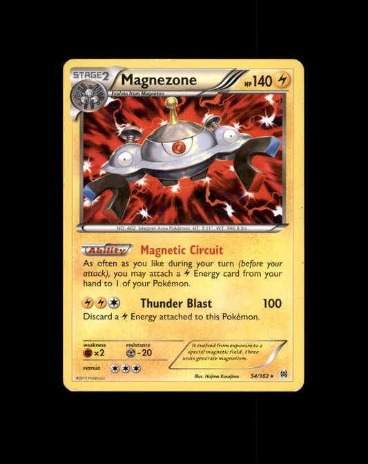 *SE BILDE FOR TILSTAND* Magnezone #54 Pokemon BREAKthrough Pokesingles