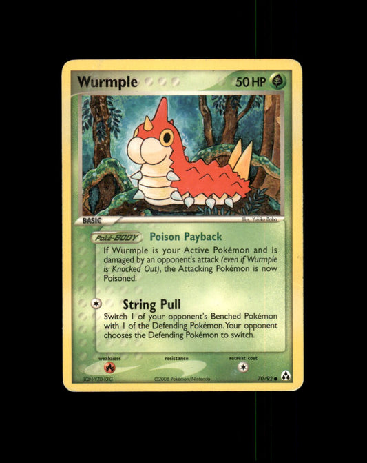 *SE BILDE FOR TILSTAND* Wurmple #70 Pokemon Legend Maker Pokesingles