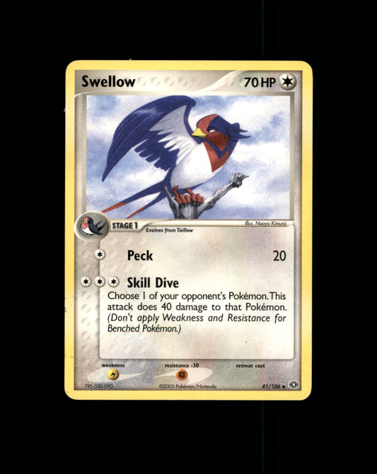 *SE BILDE FOR TILSTAND* Swellow #41 Pokemon Emerald Pokesingles