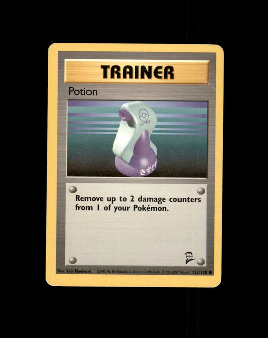 *SE BILDE FOR TILSTAND* Potion #122 Pokemon Base Set 2 Pokesingles