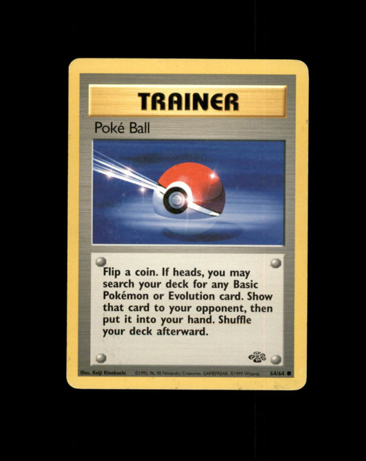 *SE BILDE FOR TILSTAND* Poke Ball #64 Pokemon Jungle Pokesingles