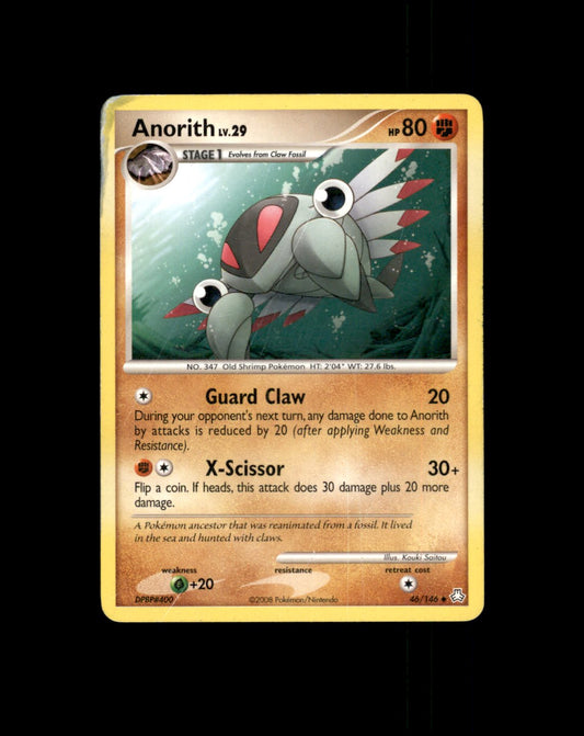 *SE BILDE FOR TILSTAND* Anorith #46 Pokemon Legends Awakened Pokesingles