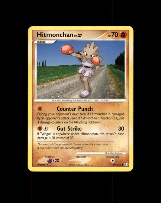 *SE BILDE FOR TILSTAND* Hitmonchan #99 Pokemon Legends Awakened Pokesingles