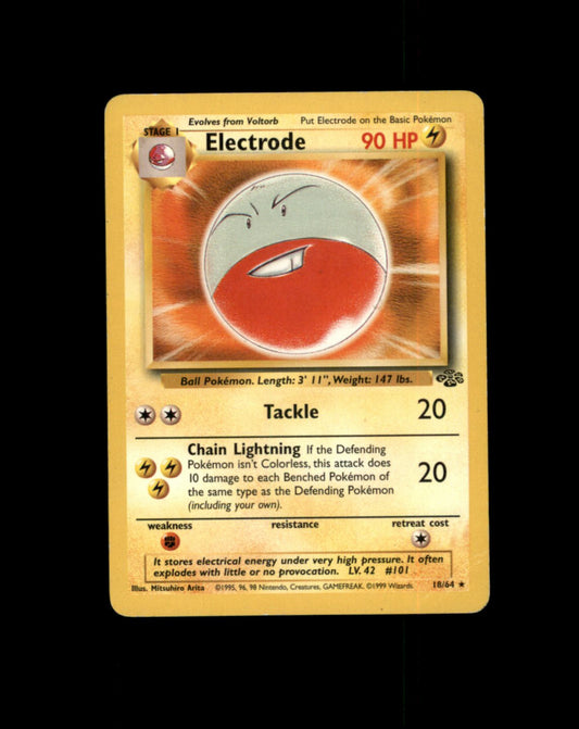 *SE BILDE FOR TILSTAND* Electrode #18 Pokemon Jungle Pokesingles