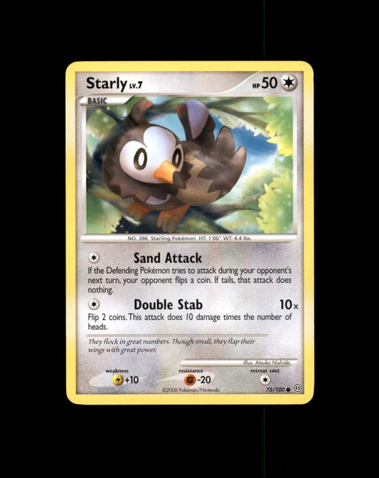*SE BILDE FOR TILSTAND* Starly #75 Pokemon Stormfront Pokesingles