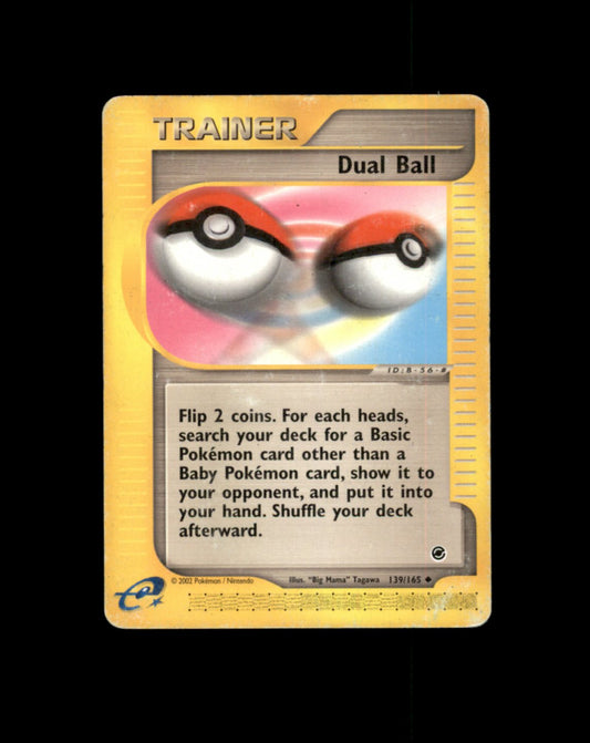 *SE BILDE FOR TILSTAND* Dual Ball #139 Pokemon Expedition Pokesingles