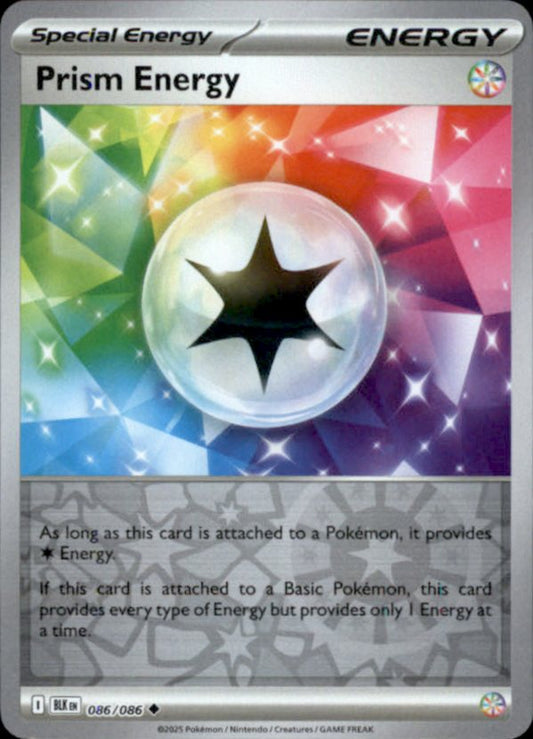 Prism Energy Reverse Holo 086 - Black Bolt Pokesingles