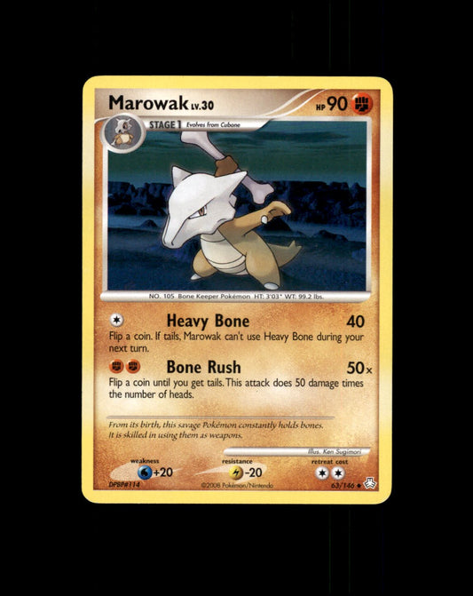 *SE BILDE FOR TILSTAND* Marowak #63 Pokemon Legends Awakened Pokesingles