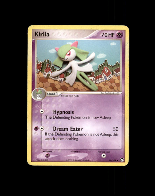 *SE BILDE FOR TILSTAND* Kirlia #31 Pokemon Power Keepers Pokesingles