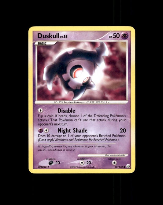 *SE BILDE FOR TILSTAND* Duskull #80 Pokemon Diamond & Pearl Pokesingles