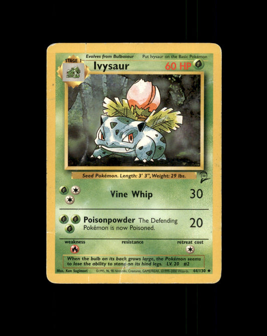 *SE BILDE FOR TILSTAND* Ivysaur #44 Pokemon Base Set 2 Pokesingles
