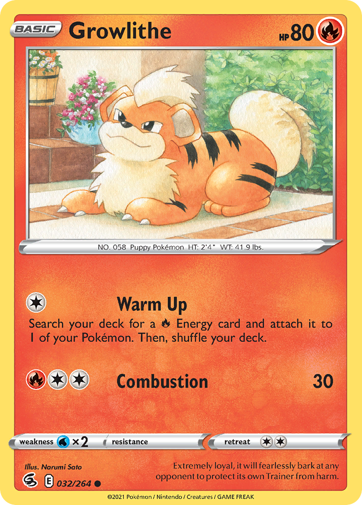 Growlithe 32 - Fusion Strike