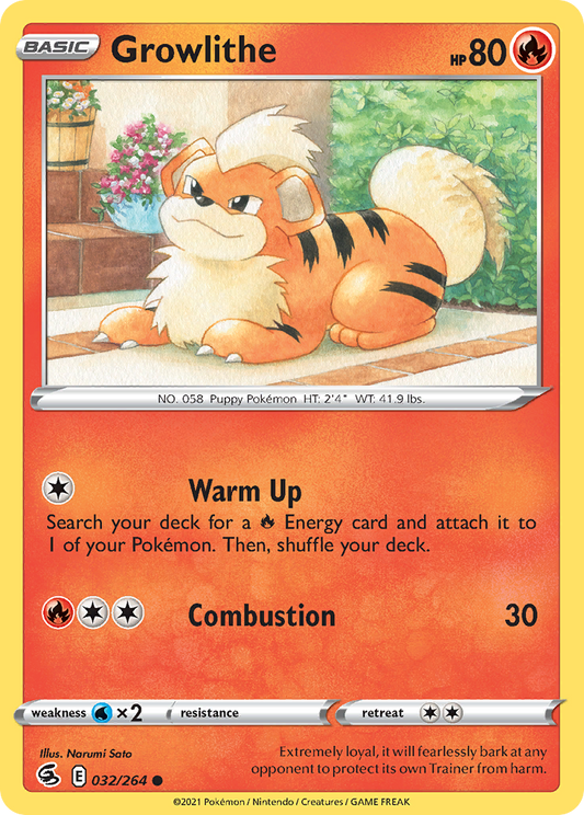 Growlithe 32 - Fusion Strike