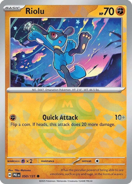 Riolu (Master Ball) 50 - Prismatic Evolutions