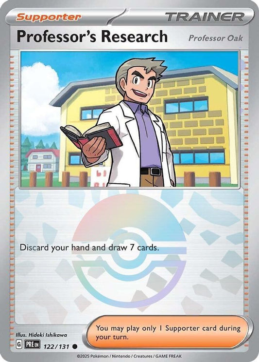 Professor's Research [Oak] (Poke Ball Pattern) 122 - Prismatic Evolutions